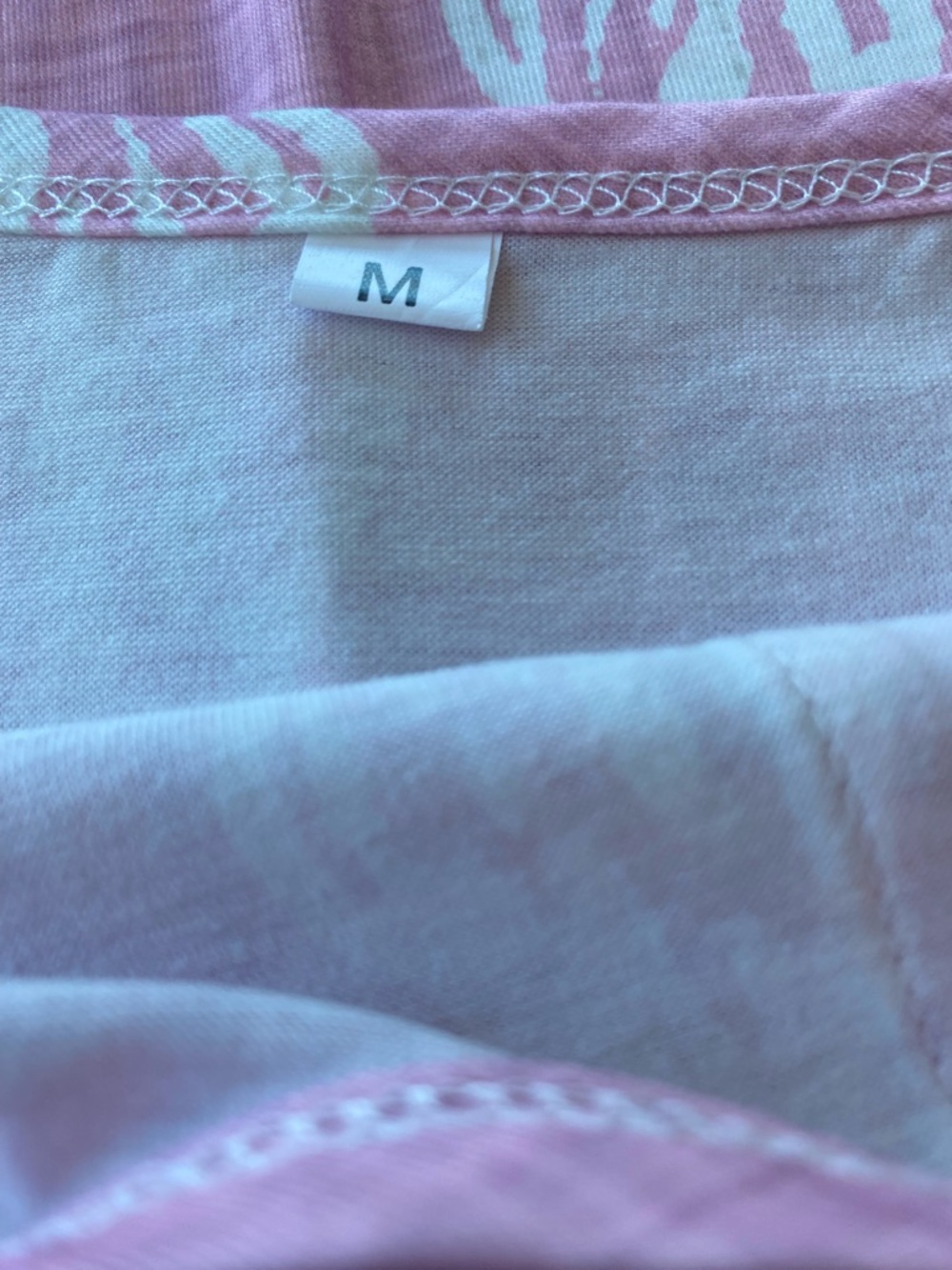 Pink Striped Button-Front Midi Dress with Ring-Strap Detail - Picture 7 of 7